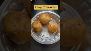 7 Days 7 Breakfast 3. Poori &Potato Masala #shorts #recipe #7days7breakfast #breakfast