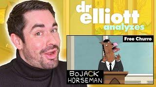 Doctor REACTS to BOJACK HORSEMAN  Psychiatrist Analyzes Free Churro  Doctor Elliott