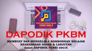 #DAPODIK PKBM  PEMBUATAN & PENGELOLAAN ROMBEL KEAKSARAAN DASAR & LANJUTAN