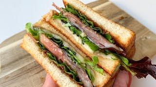 Prosciutto Basil Sandwich