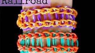 How to Make the Railroad Rainbow Loom Bracelet - EASY