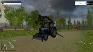 Мод грейфера МТЗ 82.1 для Farming Simulator 2015