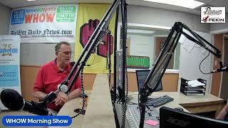 WHOW Morning Show with Steve Lobb - Tour DeWitt