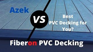 Azek vs Fiberon Best PVC Decking for You?