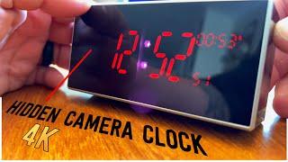 HIDDEN CAMERA CLOCK... how to spot a SPY cam