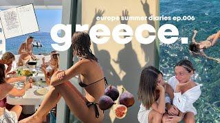 Island hopping in Greece...my dream holiday came true  Europe Summer Diaries  VLOG