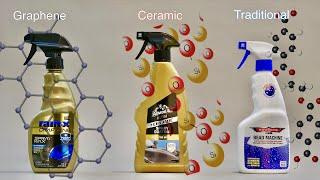 Graphene vs Ceramic vs Traditional Car Paint Sealants  RainX Pro Graphene Armor All Bowdens Own