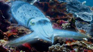 Cuttlefish Hypnotises Prey  Blue Planet II  BBC Earth