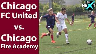 FC United vs. Chicago Fire Academy - Friendly - U13 MLS Next Game Highlights Aug 27 2022