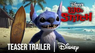 Lilo & Stitch 2025 Live Action  First Trailer  Disney Movie 4K