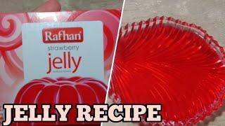 How to make Jelly recipe  Rafhan Jelly recipe  Strawberry Jelly recipe by Cooking with Mamoona