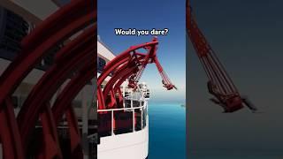 Would you dare ride Cliffhanger? Coming to MSC World Europa #cruise #shorts