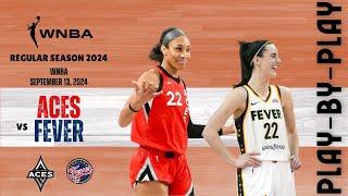 Indiana Fever  vs LV Aces live play call with Quita  - September 13 2024