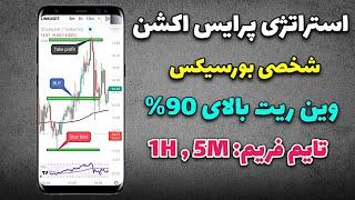 استراتژی پرایس اکشن شخصی بورسیکس  مولتی تایم فریم و روزانه 100% بازدهی