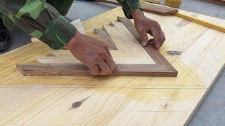 Amazing Creative And Exquisite Woodworking Plan - Reuse Old Wood Efficiently And Perfect