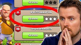 4-4-2 FORMATION - Haalands Herausforderung 11  3 Sterne Anleitung in Clash of Clans