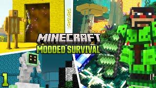 The Return  Minecraft Modded Survival Ep. 1