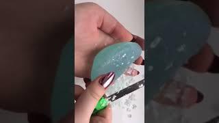 ASMR soap cubes  Crushing soap boxes with starch  Clay cracking  Help you sleep 