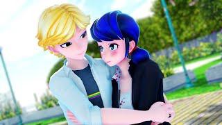 【MMD Miraculous】Cute Couple Moment  Part 1【60fps】