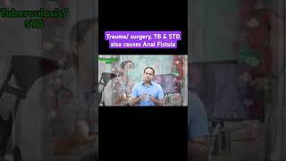 Trauma surgery TB & STD also causes Anal Fistula #drimtiazhussain #doctor #generalsurgeons