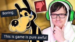 i played the WORST Bendy Game... is it that bad? - Boris and the Dark Survival