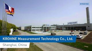 Factory tour KROHNE Measurement Technology Shanghai China  KROHNE