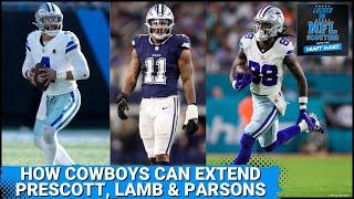 How the Dallas Cowboys can extend Dak Prescott CeeDee Lamb and Micah Parsons + future outlook