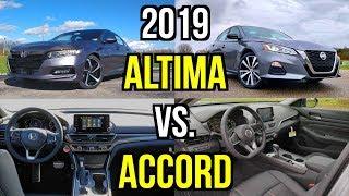 ULTIMATE MIDSIZER -- 2019 Nissan Altima SR vs. 2019 Honda Accord Sport Comparison