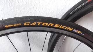 Continental Gatorskin 700x25c Road Bike Tyre Review