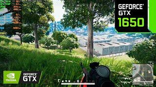 PUBG  GTX 1650 4GB + Intel i3 10105F + 8GB RAM   1080P 60Fps 