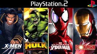 Marvel Superheroes Games for PS2