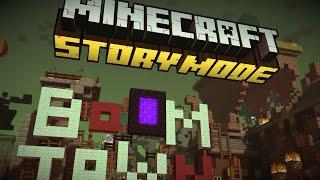 Minecraft Story Mode Episode 2 -  BoomTown 1080P Full Gameplay No Commentary