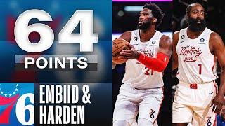 Joel Embiid & James Harden Stuff The Stat Sheet On Christmas  December 25 2022