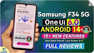 Samsung F34 5g One Ui 6.0 Update Android 14 TOP New Features  Samsung F34 5g One Ui 6.0 Android 14