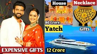 Sonakshi Sinha and Zaheer Iqbal Most Expensive Wedding Reception Gifts From Bollywood Stars 2024