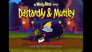 Wacky Races Starring Dastardly and Muttley PS2 Gameplay - All Tracks No Commentary