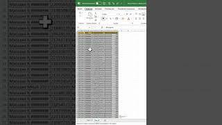 Как вставить таблицу Excel с сохранением ширины столбцов