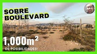 1000m² de posibilidades infinitas SOBRE BLVD en Pachuca  $3000000