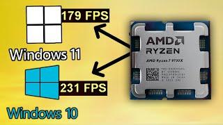 AMD is getting SCREWED by Microsoft - Windows 10 vs 11 Part 1