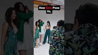 Girl vs boy photo pose  girl vs boy #memes