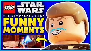 LEGO Star Wars The Skywalker Saga but only funny moments