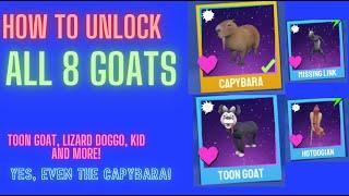 Goat Simulator 3 Multiverse of Nonsense - DLC -  how to get all 8 goats
