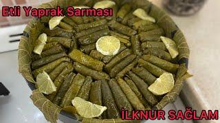 Etli Yaprak SarmasıLokum Gibi Dağılmadan Pişen Etli Sarma Nasıl YapılırSarma TarifleriEtli Sarma