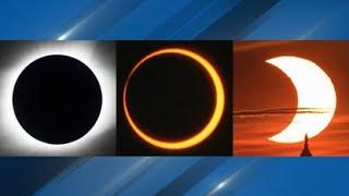 Solar eclipse in Northeast Ohio Cleveland experiences totality #moon