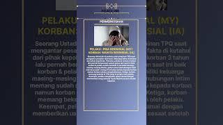 KRONOLOGI USTADZAH DI PERKOSA #truecrime #kasus #kriminal