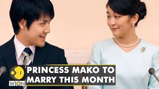 Japan princess Mako to marry her commoner fiance this month  Japan  Princess Mako  WION News