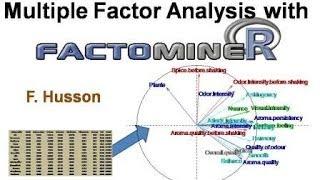 Multiple Factor Analysis MFA with R using FactoMineR