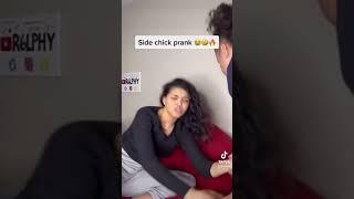 SIDE CHICK PRANK ON LATINA GIRLFRIEND  #shorts