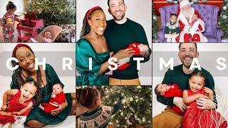 OUR FIRST CHRISTMAS AS A FAMILY OF 4  RUDGE FAM VLOG