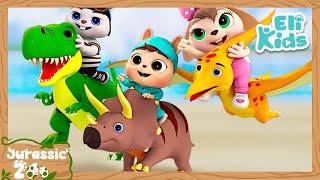 Dinosaur Rescue Team  Jurassic Zoo  Eli Kids Songs & Nursery Rhymes